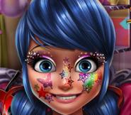 Ladybug'un Renkli Yüz Makyajı